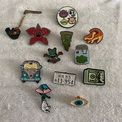 Assorted Brooch Pin Collection