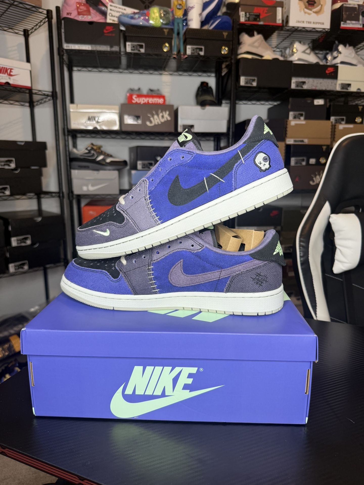 Jordan 1 Low “Zion Williamson Voodoo Alternate” – Size 13