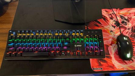 MSI gaming keyboard and mouse