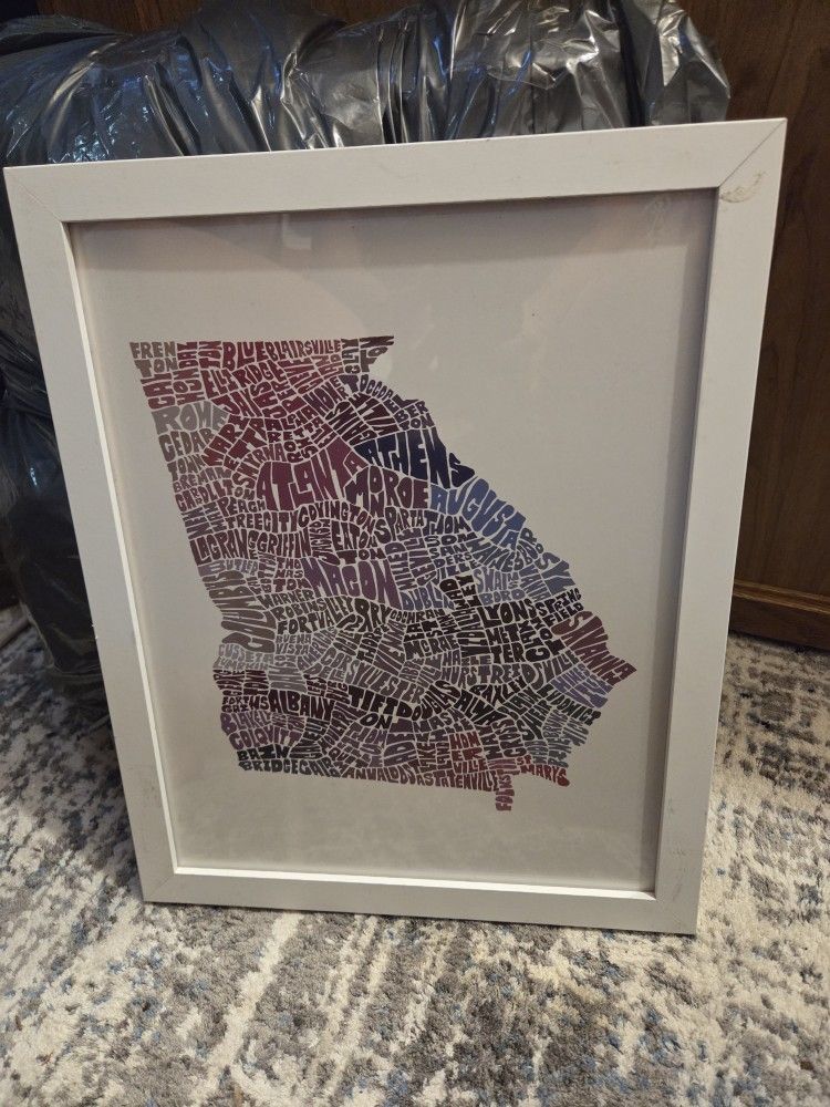 Georgia Map Art