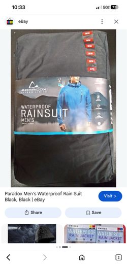 Paradox Beyond Limits Waterproof Rainsuit