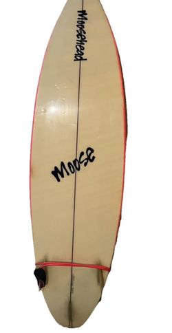 VINTAGE Custom Signed #354 Moosehead 6’5” Surfboard With Tri-Fin & Leash