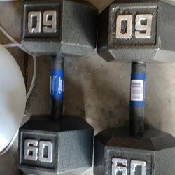 Dumbbell 60lbs 