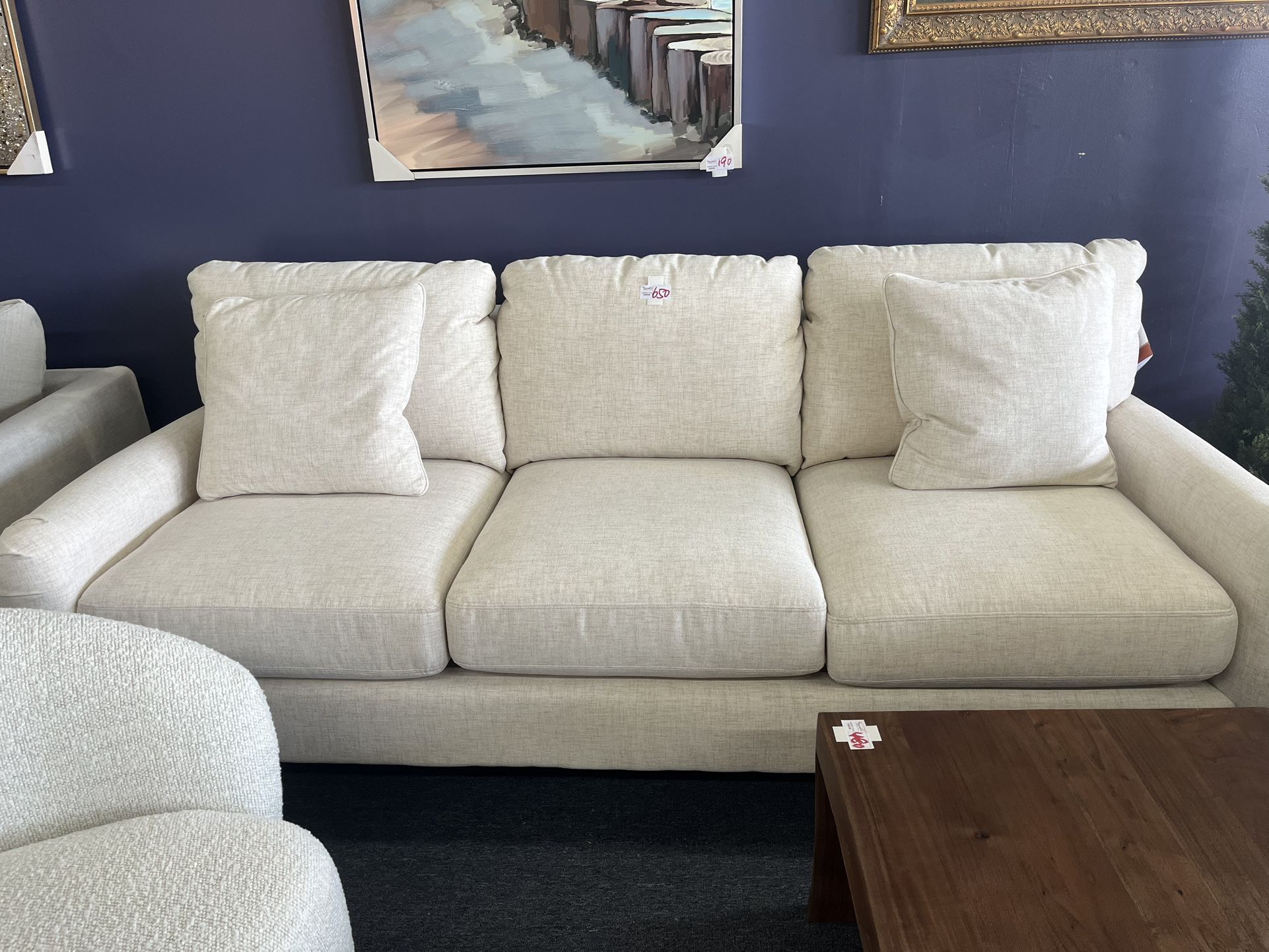 92"sofa, $650