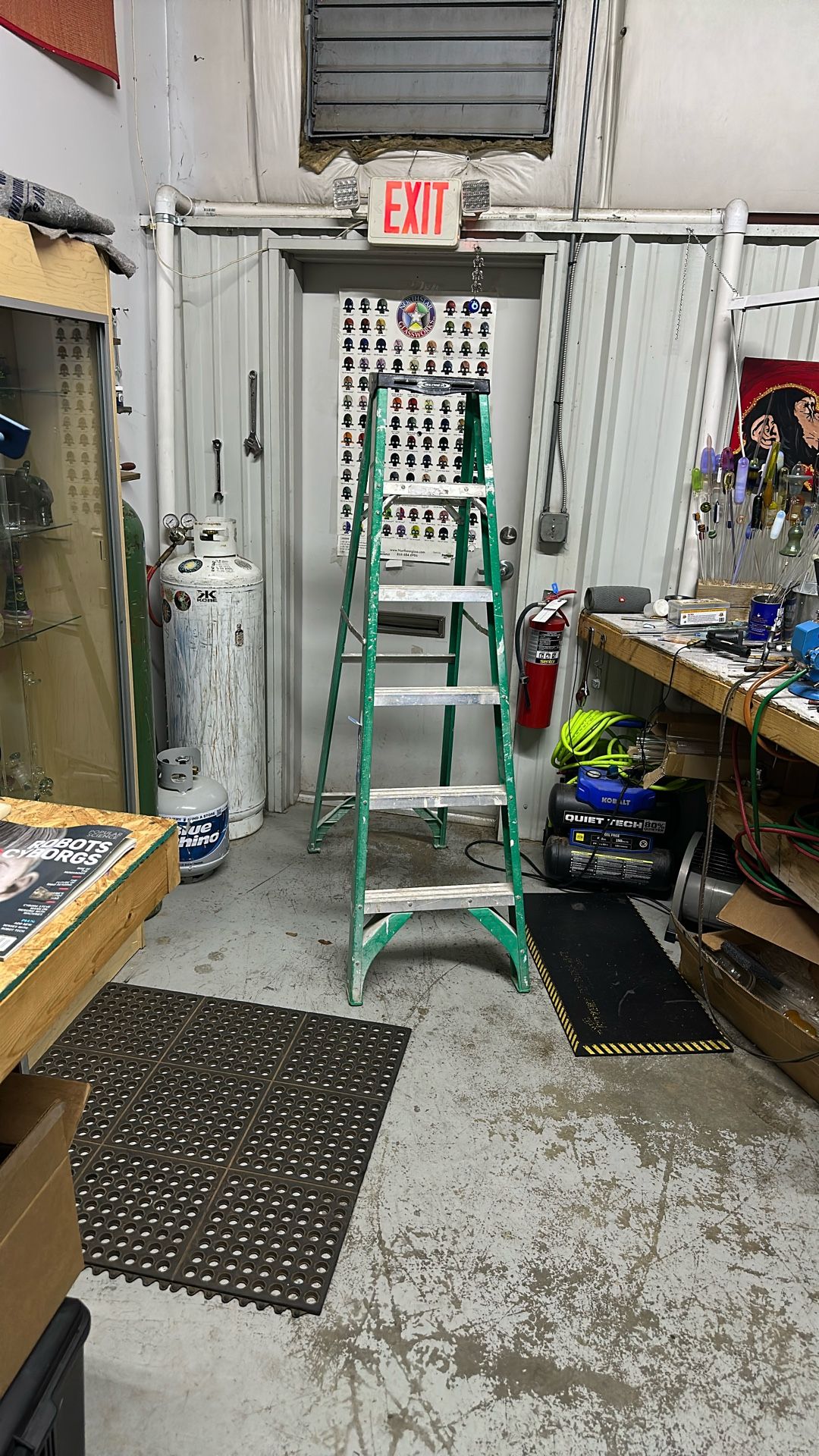 6” Fiberglass Ladder