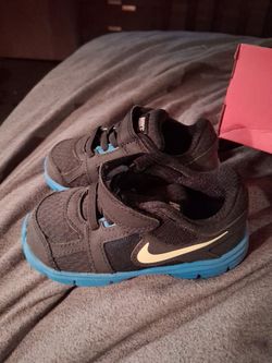 Nike Kids Sneakers Brown and Blue