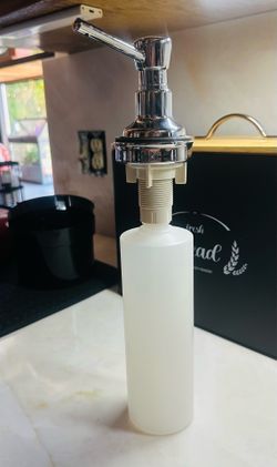 Soap dispenser mount under the sink