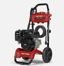 CRAFTSMAN 2800-PSI 2.3-GPM Cold Water Gas Pressure washer with 4 Spray Tips