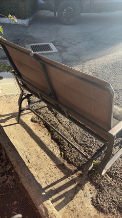 Rocking bench