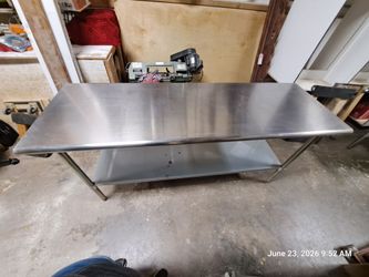 Restaurant Stainless Steel Prep Table