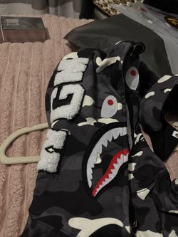 glow in the dark Bape hoodie