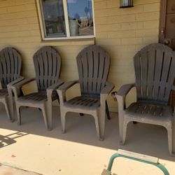 Adirondack chair patio furniture porch chairs w cup holders

