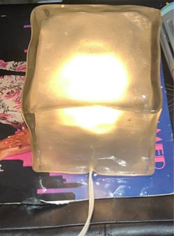 Glass square indoor /outdoor  light