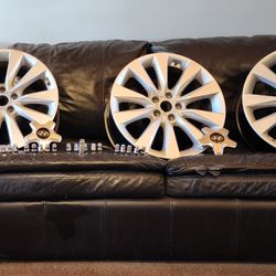 2012 thru 2017 FOUR HYUNDAI AZERA OEM FACTORY WHEELS