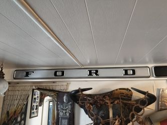 Vintage Ford Tailgate Panel / Emblem