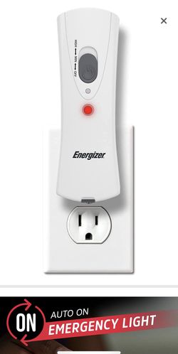 Plug-in Flashlight, Emergency Light for Home Power Failure Emergency, Safety Plug-in Power Outage Light, Great for Hurricane Supplies, Black Outs, P