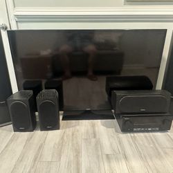 Pioneer Speakers, Pioneer Receiver, Samsung TV