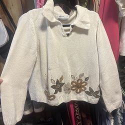 White Flower Long Sleeve