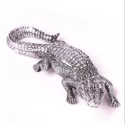 Crocodile Sculpture Statue Figurine  Decor