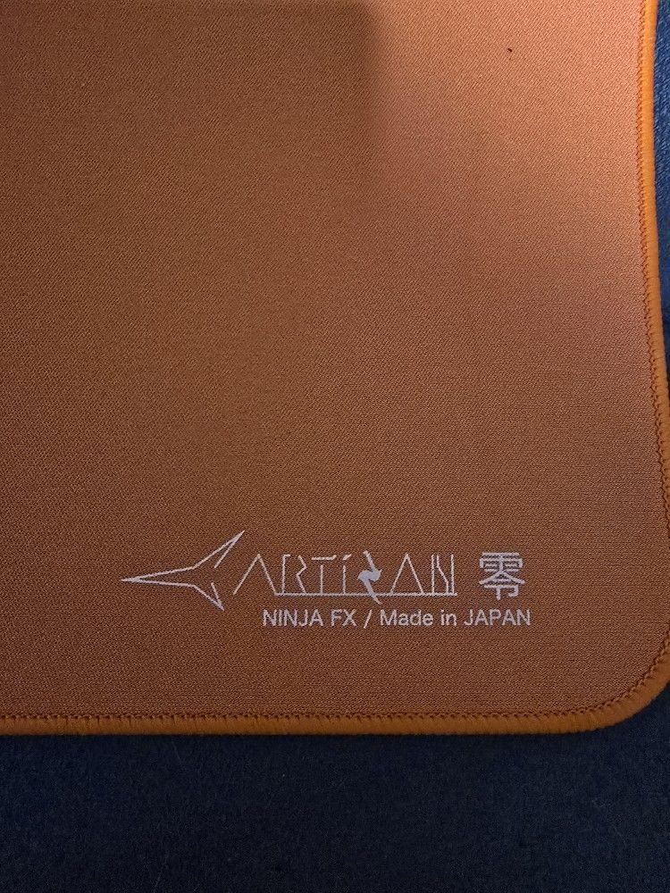Artisan FX Zero MID Orange Gaming Mouse Pad Esports (XL, Orange)
