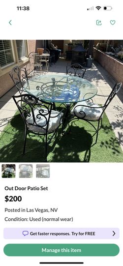 Out Door Patio Set 