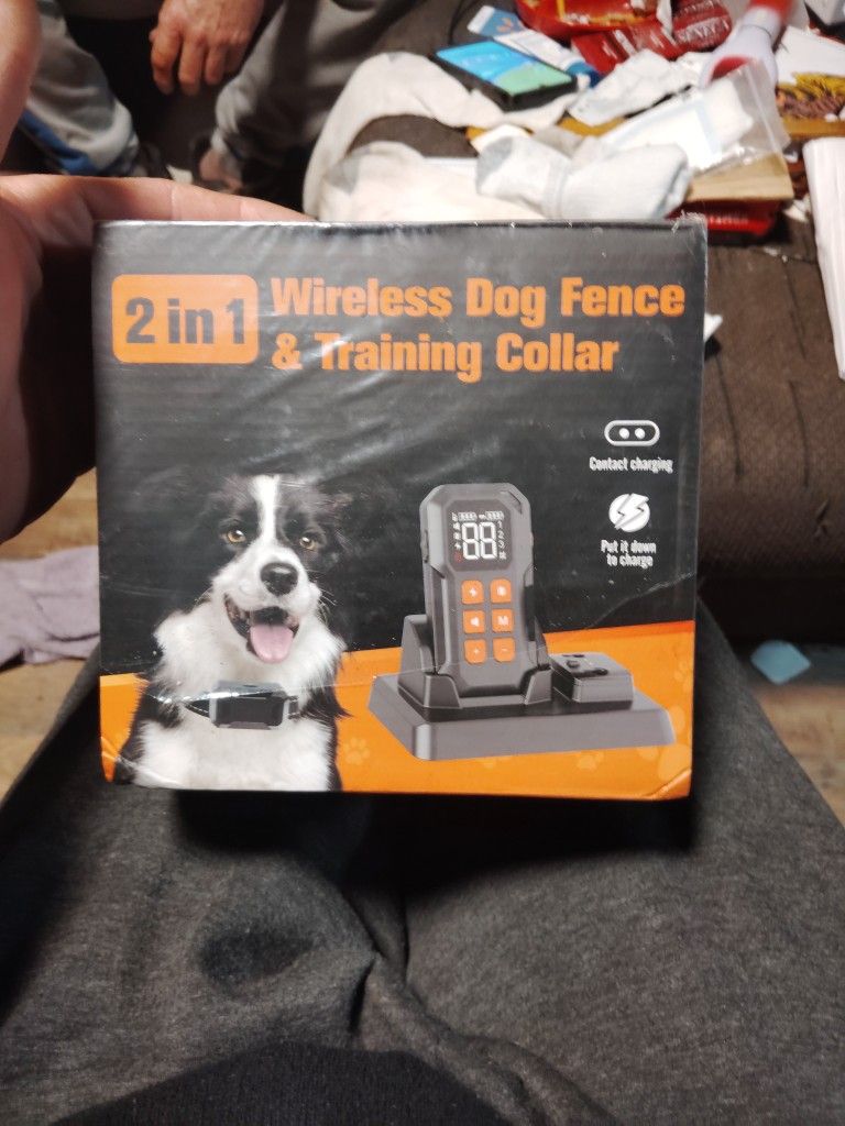Wireless Dog Fence & Training Collar