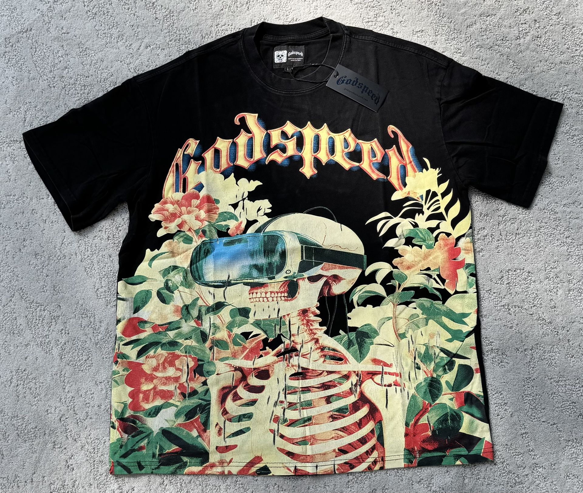 Godspeed VR Skull Shirt Size Medium