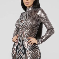 XS Sequin Dress Mini 