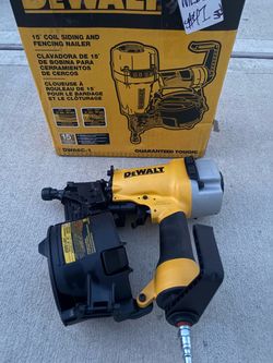 DEWALT DW66C-1 15° Coil Siding Nailer
