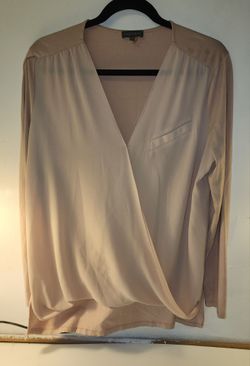 Vince Camuto Wrap-Front Blouse