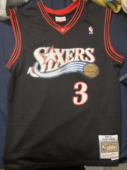 Allen iverson mitchell and ness 2000-2001 nba jersey