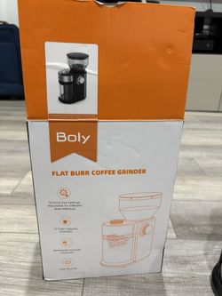 Boly Flat Burr Coffee grinder