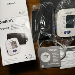 Omron BP5100 Bronze Upper Arm Blood Pressure Monitor, NIB F2B9