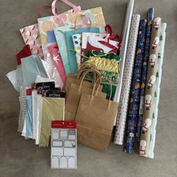 Gift Wrap/bags Set