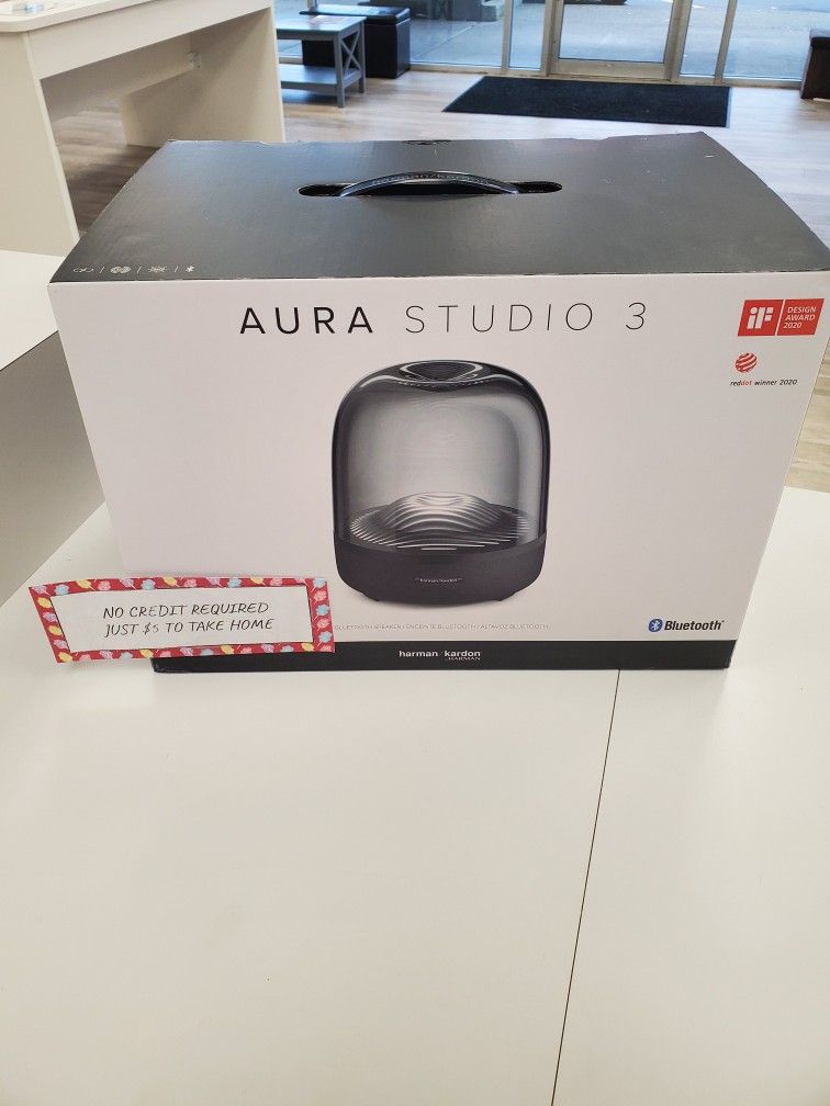🔥 Crystal-Clear Audio – Aura Studio 3 for $229! Bluetooth Speaker with $150 Off with 1 year warranty