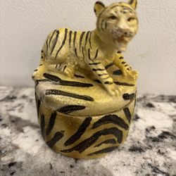 Tiger Trinket Box