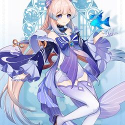 Kokomi Cosplay Genshin Impact 