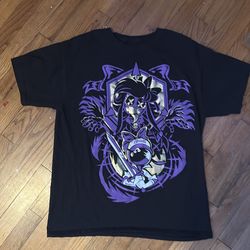 Murder Drones shirt with Tessa and Cyn