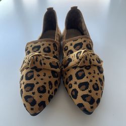 Leopard Print Moccasins 