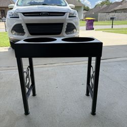 21” Dog Bowl Stand