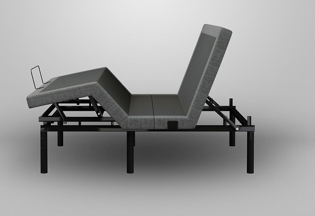 iDealBed 4i Custom Adjustable Bed Base, Wireless, Massage, Dual USB Charge, Nightlight, Zero-Gravity, Anti-Snore, Memory Pre-Sets, Queen