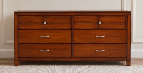 Modern Wood Dresser / Designer-Style Credenza – 62”