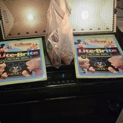 2 Vintage Lite- Brite, With Difrent Picture $50 Both Or $2 5