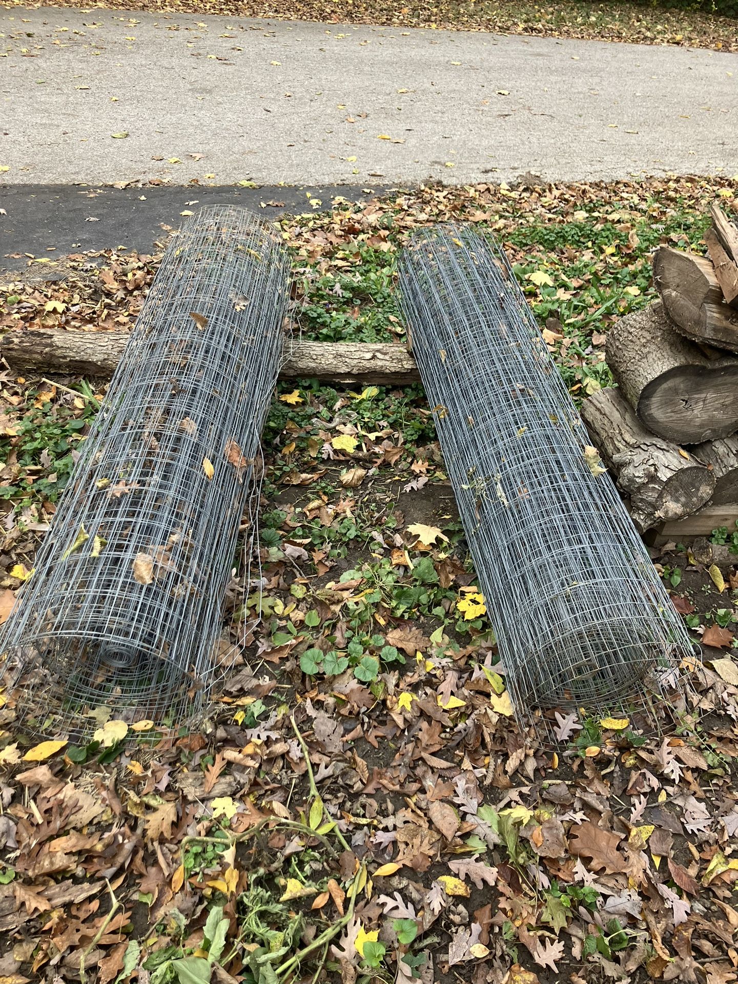 3- 50ft Sections Of Welded Wire Fencing, 6 Foot High