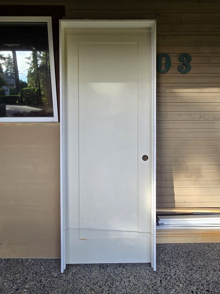 Pre-hung Interior Door, 30" x 80"