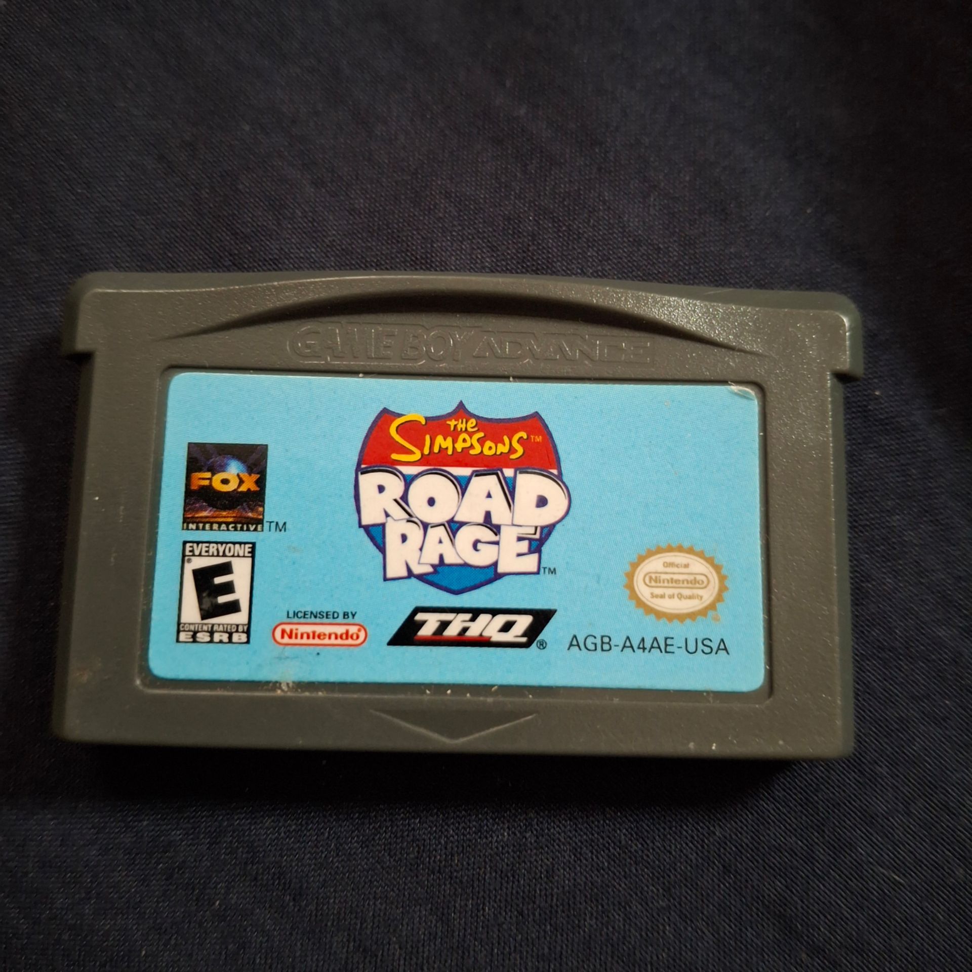The Simpsons Road Rage Gameboy/DS game