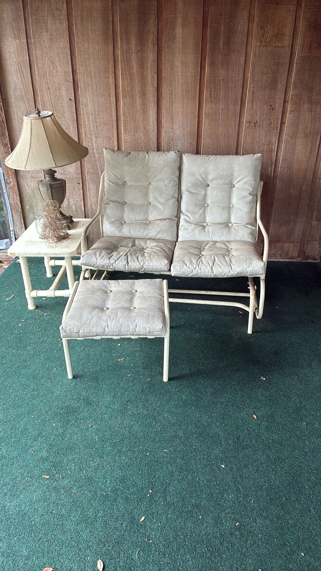 Six Piece Pvc Patio Set