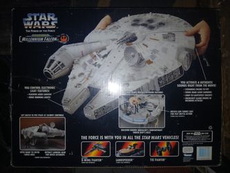 Millennium Falcon Lights Sounds Power Of The Force..