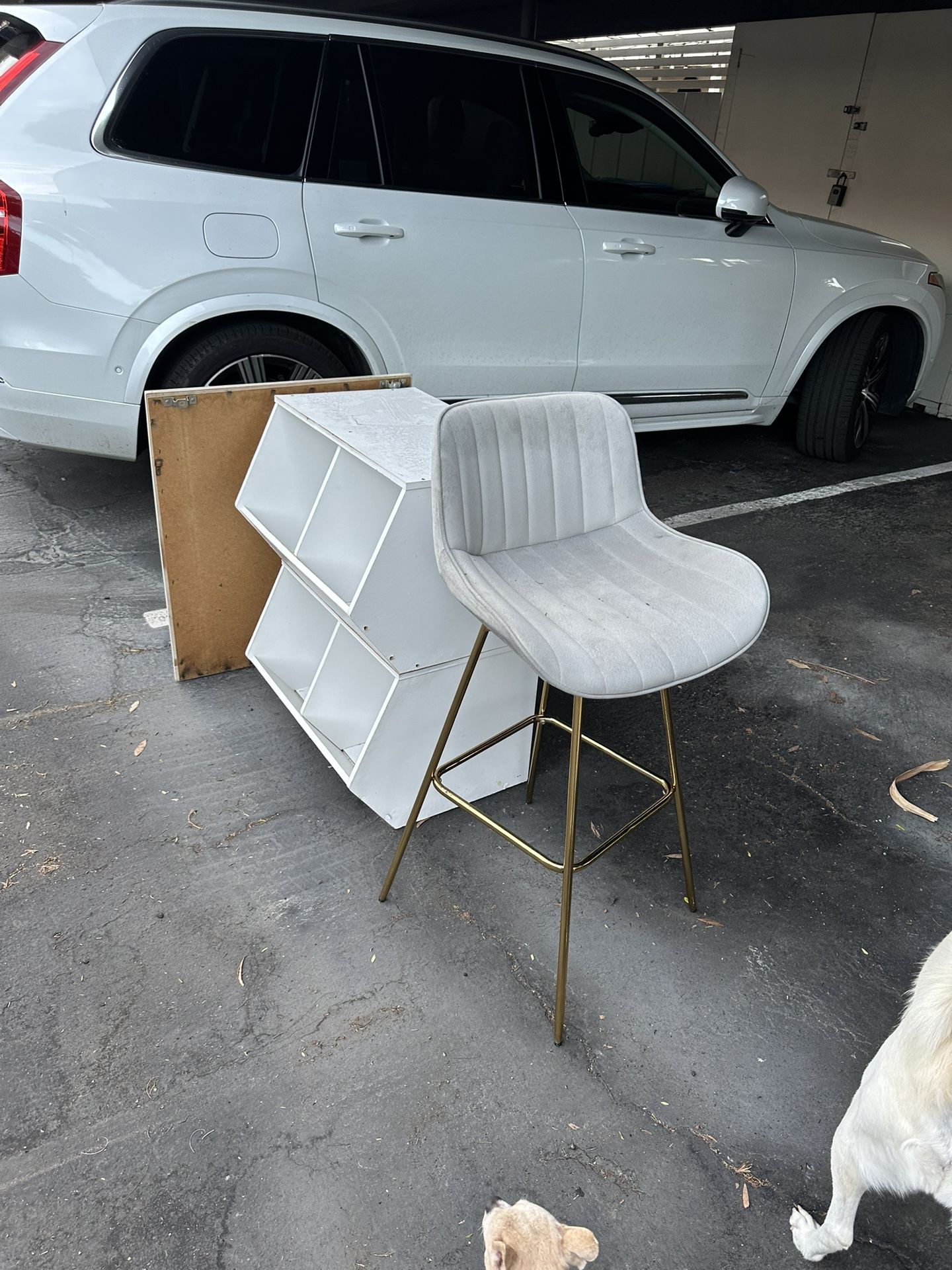 FREE, Bar Stool, Cubby, Mirror 
