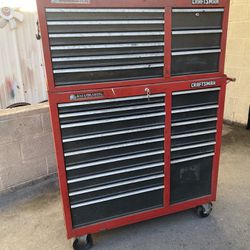Craftsman Tool Box 60”H 41”W 18”D For Sale